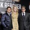 Tom Cruise, Rosamund Pike et Christopher McQuarrie à l'avant-première de 'Jack Reacher' à Madrid le 13 Décembre 2012.