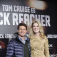 Tom Cruise et Rosamund Pike à l'avant-première de 'Jack Reacher' à Madrid le 13 Décembre 2012.