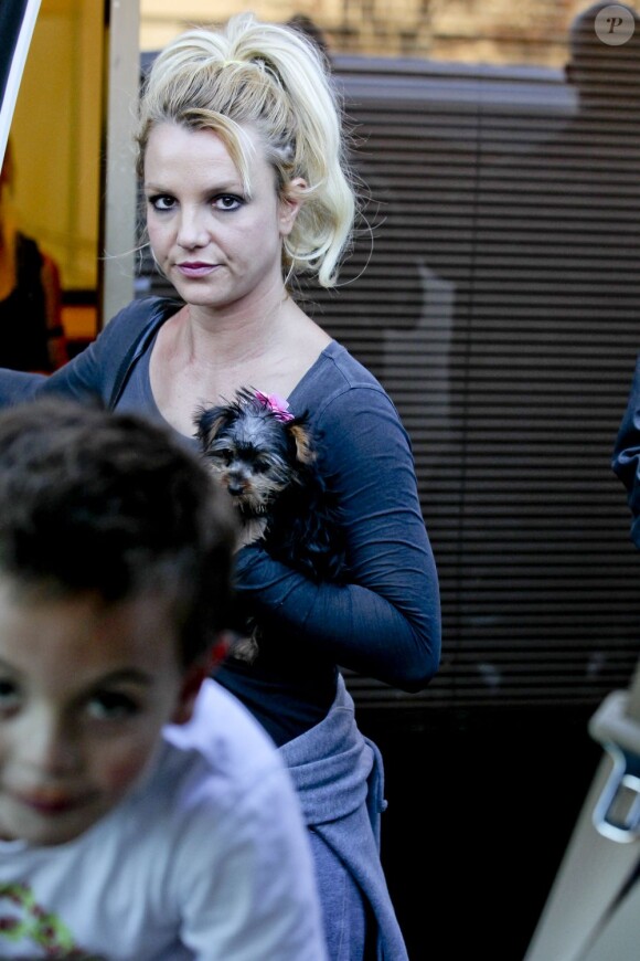 Britney Spears à Los Angeles, le 8 décembre 2012.