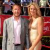 Bode Miller et sa femme Morgan, le 11 juillet 2012 au Staples Center de Los Angeles