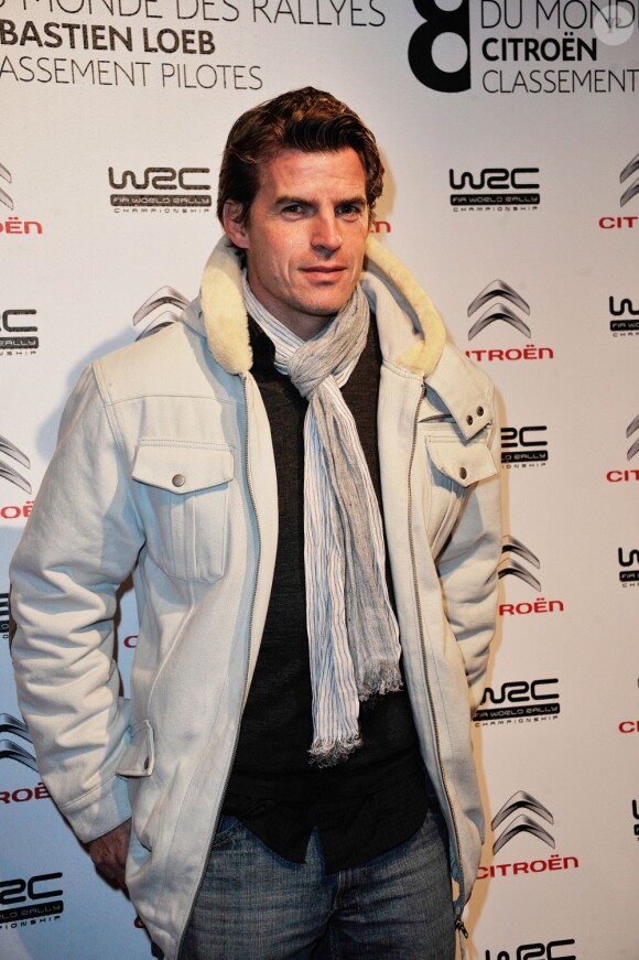 Jean Galfione - Soirée Citroën au C42 afin de célébrer les 8 titres de champion du monde constructeur de rallye WRC et les 9 titres de son pilote Sébastien Loeb à Paris le 19 décembre 2012.