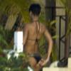 Rihanna en vacances dans une villa à la Barbade, le 19 decembre 2012