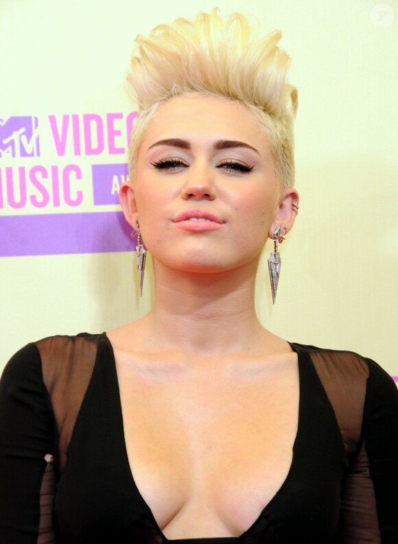 Miley Cyrus le 6 septembre 2012 à Los Angeles.