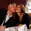 EXCLU - Laurent Boyer et Sophie Delmas lors du 50e anniversaire du Chabichou (Hotel Relais et Chateaux) 2 étoiles Michelin, propriété de Mr et Mme Rochedy en Savoie à Courchevel, le 20 décembre 2012