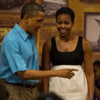 Barack Obama et Michelle Obama : Un couple glamour et naturel pour les fêtes