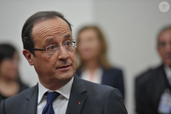 François Hollande et Valérie Trierweiler à Tlemcen, le 20 décembre 2012.