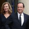 François Hollande et Valérie Trierweiler à Paris, le 17 octobre 2012.