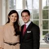 Les photos officielles du prince Félix de Luxembourg et de sa fiancée Claire Lademacher au château de Colmar-Berg le 27 décembre 2012