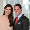 Les photos officielles du prince Félix de Luxembourg et de sa fiancée Claire Lademacher au château de Colmar-Berg le 27 décembre 2012