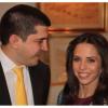La princesse Iman de Jordanie (Iman Bint Al Hussein), fille de feu le roi Hussein et de la reine Noor, avec son fiancé Zeid Mirza à Amman le 20 décembre 2012. Leur mariage aura lieu en mars 2013.