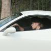 La jeune Justin Bieber et Selena Gomez dans la voiture du chanteur à Los Angeles, le 3 décembre 2012.