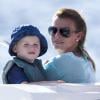 Coleen Rooney et son adorable fiston Kai profitent de la Barbade et de ses plages, le 1er janvier 2013
