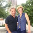Fabien Lecoeuvre et Anne Richard célèbraient six ans d'amour à New York, août 2012.