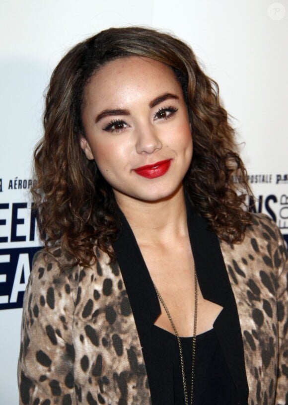 Savannah Jayde lors de la 6ème soirée annuelle des Teens For Jeans à West Hollywood, le 8 janvier 2013.
