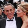 Thierry Ardisson et sa compagne Audrey Crespo-Mara, lors du Festival de Cannes 2012 pour le film Lawless.