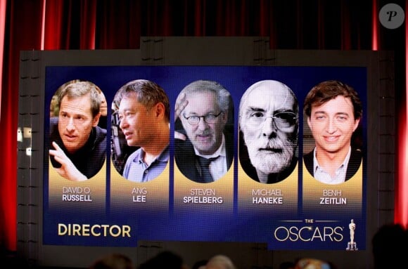 Les réalisateurs nommés à l'Oscar, ce 10 janvier 2013