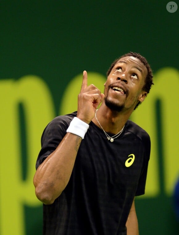 Le tennisman Gaël Monfils à Doha, le 3 janvier 2013.