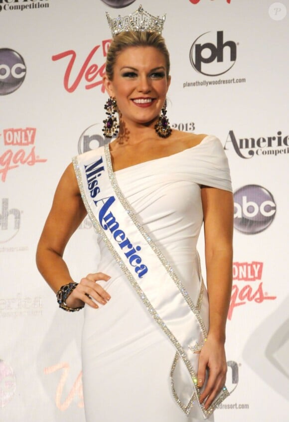 Mallory Hytes Hagan, sublime Miss America sacrée le 12 janvier 2013 à Las Vegas