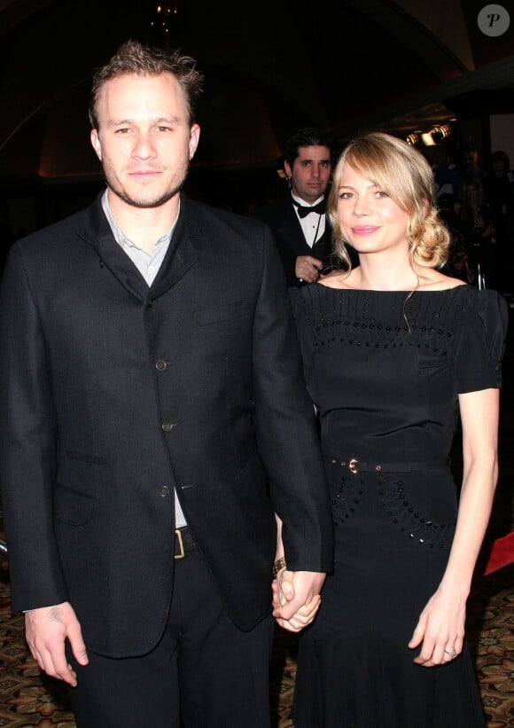 Heath Ledger et Michelle Williams le 28 janvier 2006