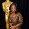 Oprah Winfrey durant les Oscars au Hollywood and Highland Center à Hollywood le 26 février 2012