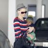 Charlize Theron et son fils dans les rues de Beverly Hills, le 11 juin 2012.