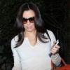 Eva Longoria quitte un salon de coiffure à West Hollywood, dans la soirée du 16 janvier 2013