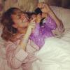 Mariah Carey et sa fille Monroe, le 17 janvier 2013.