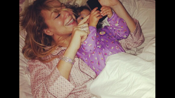 Mariah Carey : La diva au naturel pour une soirée pyjama avec sa fille !