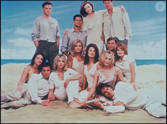 Le casting de la série Melrose Place, diffusée en France de 1995 à 2000.