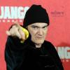 Quentin Tarantino pose lors de la première de Django Unchained à Berlin le 8 janvier 2013.