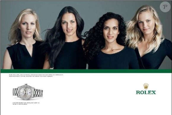 Caroline Wozniacki, Ana Ivanovic, Anoushka Shankar et Zara Phillips, ambassadrices de charmes de Rolex
