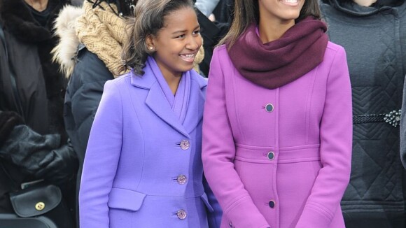 Michelle Obama : Les looks osés et colorés de ses filles Sasha et Malia