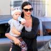 Miranda Kerr et son fils Flynn dans les rues de L.A. en janvier 2013.Photo exclusive