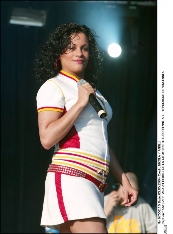 Kayliah à Vincennes, le 3 mai 2004.