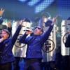 Le groupe Take That à la cérémonie des Echo Music Awards à Berlin, le 24 mars 2011.