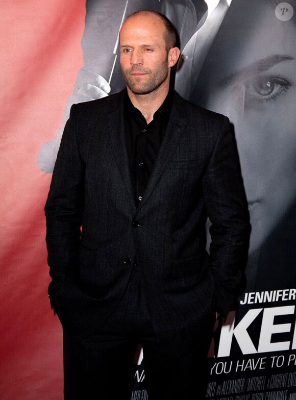 Jason Statham à Las Vegas pour la première du film Parker à Las Vegas, le 24 janvier 2013.