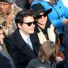 Katy Perry et son chéri John Mayer, assistent à l'investiture de Barack Obama, à Washington, le 21 janvier 2013.