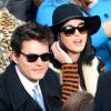 Katy Perry et son chéri John Mayer, assistent à l'investiture de Barack Obama, à Washington, le 21 janvier 2013.
