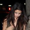 La chanteuse Selena Gomez et une amie vont manger chez Mr. Chow à Beverly Hills, le 24 janvier 2013.
