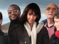 Sonia Rolland : Superbe jurée les cheveux au vent sur la plage à Biarritz