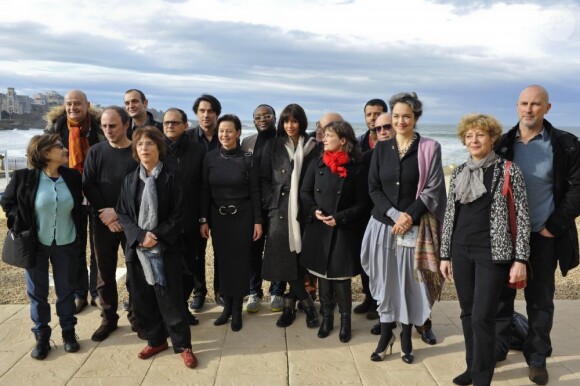 Sonia Rolland lors du photocall du 26e festival international des programmes audiovisuels, le 22 janvier 2013 à Biarritz