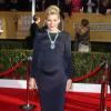 Busy Philipps est apparue très enceinte à la 19e cérémonie des Screen Actors Guild Awards à Los Angeles, le 27 janvier 2013.