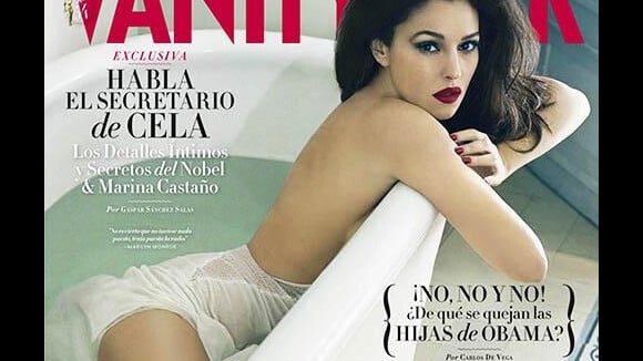 Monica Bellucci : Topless et diablement sexy pour Vanity Fair