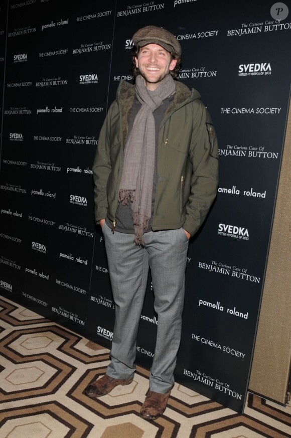Bradley Cooper lors de la projection de L'Etrange Histoire de Benjamin Button à New York le 11 décembre 2008