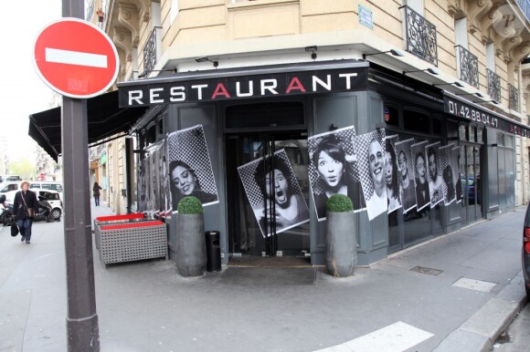 L'Acajou, le restaurant de Jean Imbert à Paris, le 11 avril 2012.