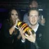 Tamara Ecclestone a dépensé plus de 30 000 livres (environ 35 000 euros) en champagne et vodka lors d'une soirée à Londres à l'Aura Mayfair, le 29 janvier 2013