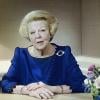 La reine Beatrix des Pays-Bas, lors de l'annonce, le 28 janvier 2013, de son abdication le 30 avril 2013 au profit de son fils le prince Willem-Alexander.