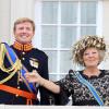 Le prince Willem-Alexander et la reine Beatrix des Pays-Bas le 18 septembre 2012 lors de l'ouverture de l'année parlementaire.
