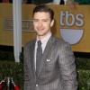Justin Timberlake à la 19eme cérémonie des Screen Actors Guild Awards à Los Angeles, le 27 janvier 2013.
