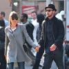 Jessica Biel et Justin Timberlake, jeunes mariés à New York, le 11 novembre 2012.
